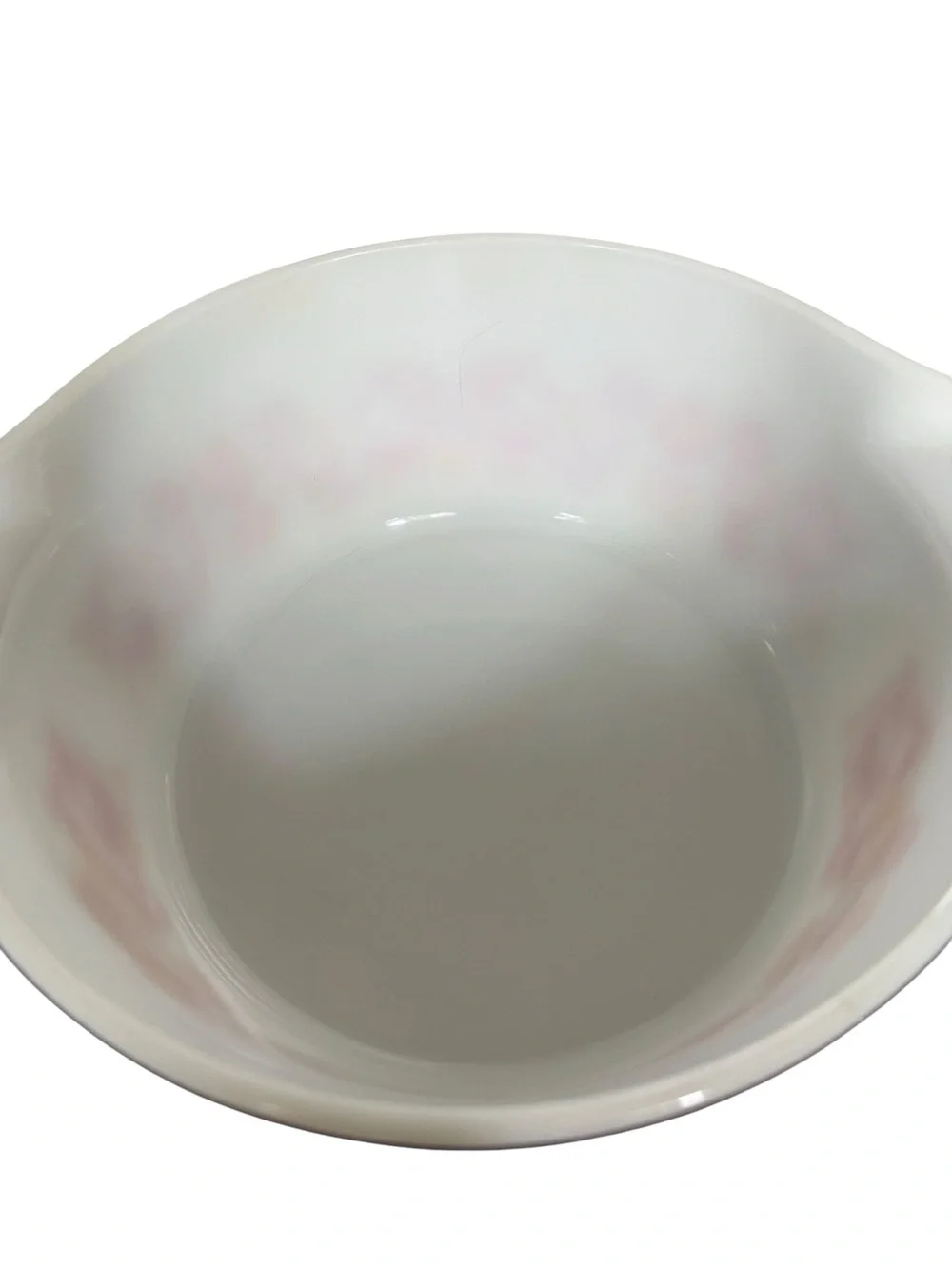 Vintage Pyrex Friendship Mixing Bowl 2.5 Qt White Orange Red Birds